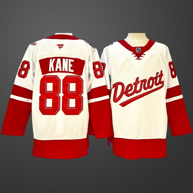 #88 Patrick Kane Detroit Red Wings Jersey