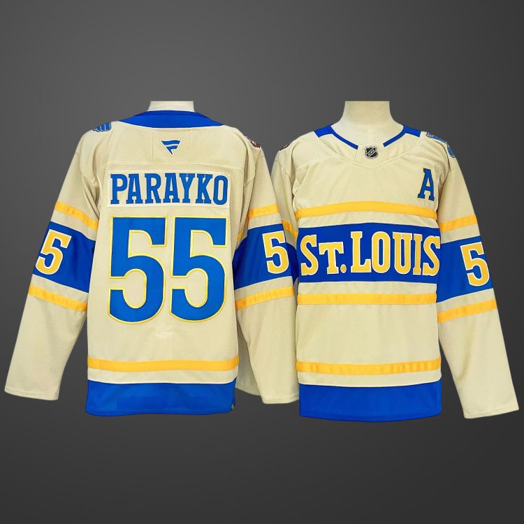 #55 Colton Parayko St. Louis Blues Jersey