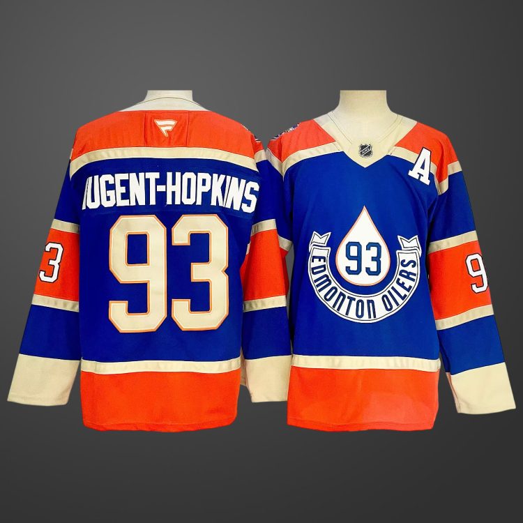 #93 Ryan Nugent Hopkins Edmonton Oilers Jersey