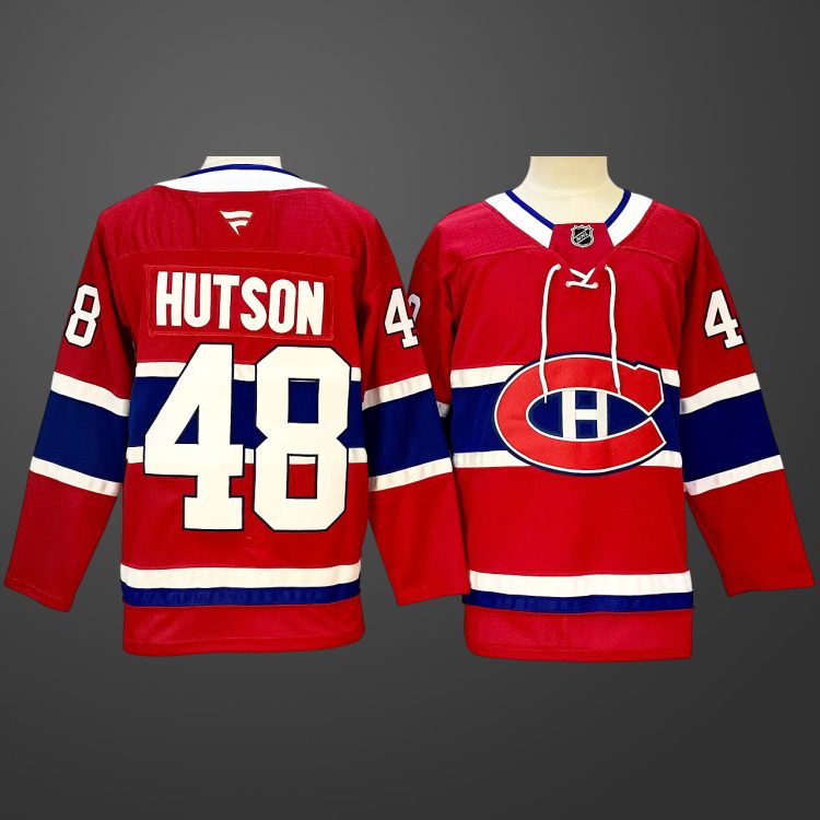 #48 Montreal Canadiens Lane Hutson Jersey