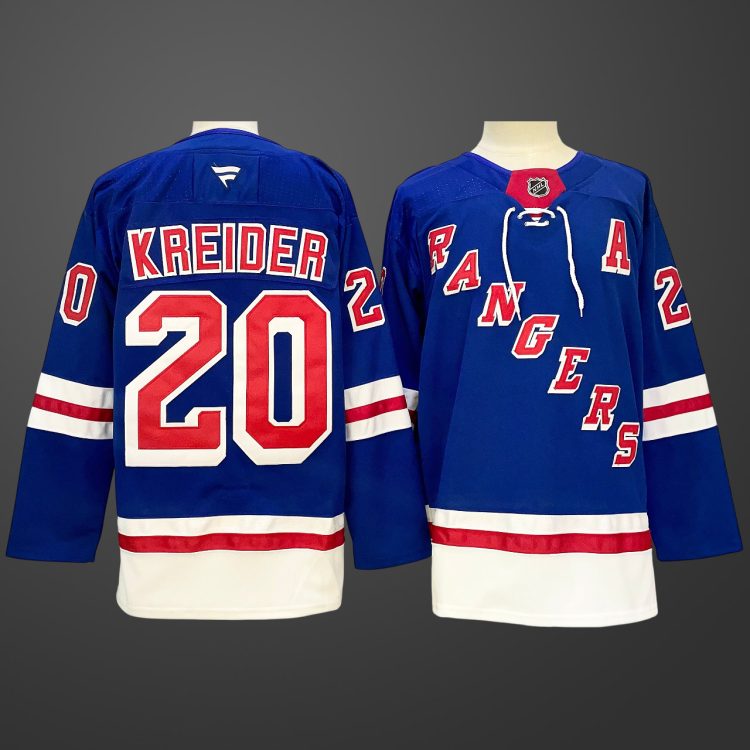 #20 Chris Kreider New York Rangers Jersey