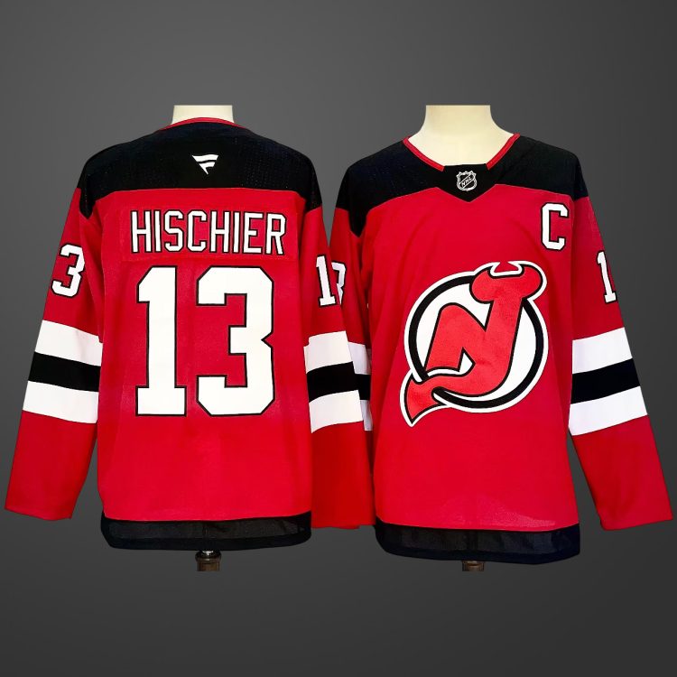 #13 Nico Hischier New Jersey Devils Jersey