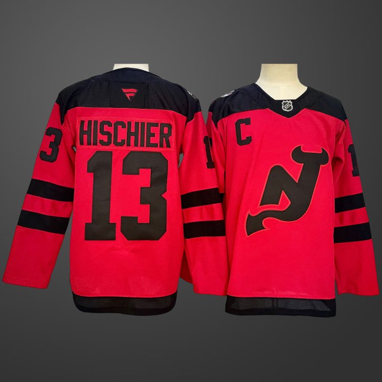 #13 Nico Hischier New Jersey Devils Jersey