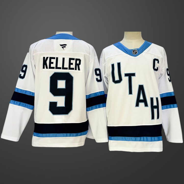 #9 Clayton Keller Utah Hockey Club Jersey