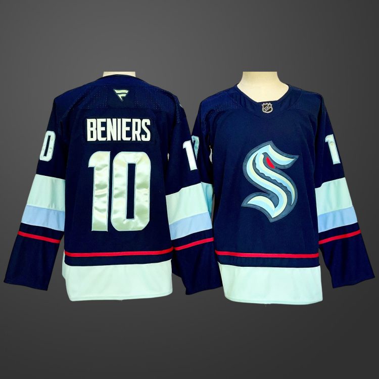 #10 Matty Beniers Seattle Kraken Jersey