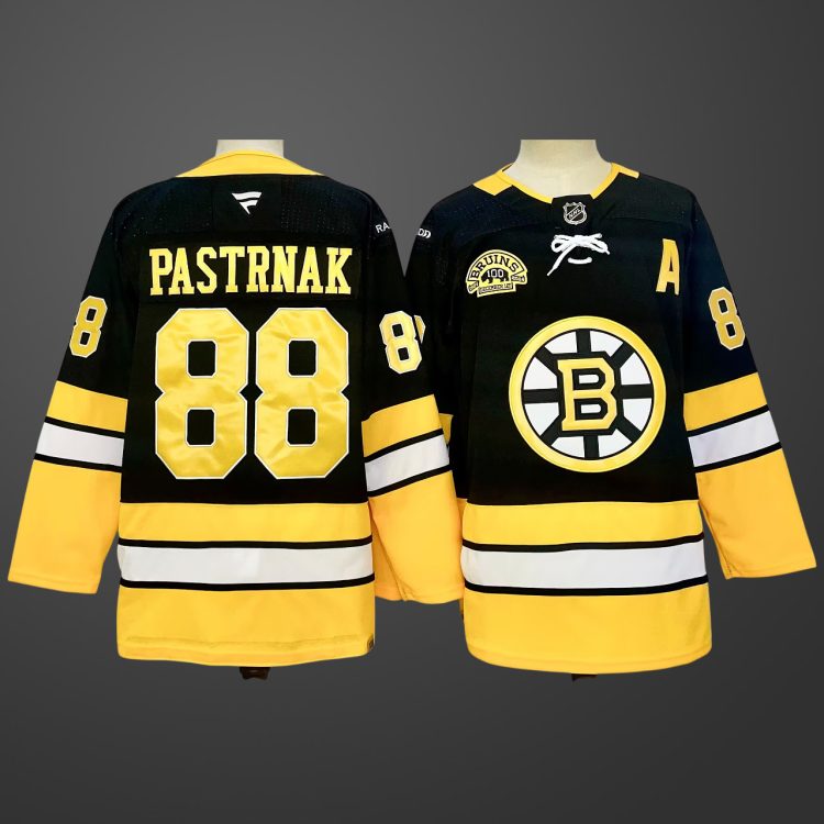 #88 David Pastrnak Boston Bruins Jersey