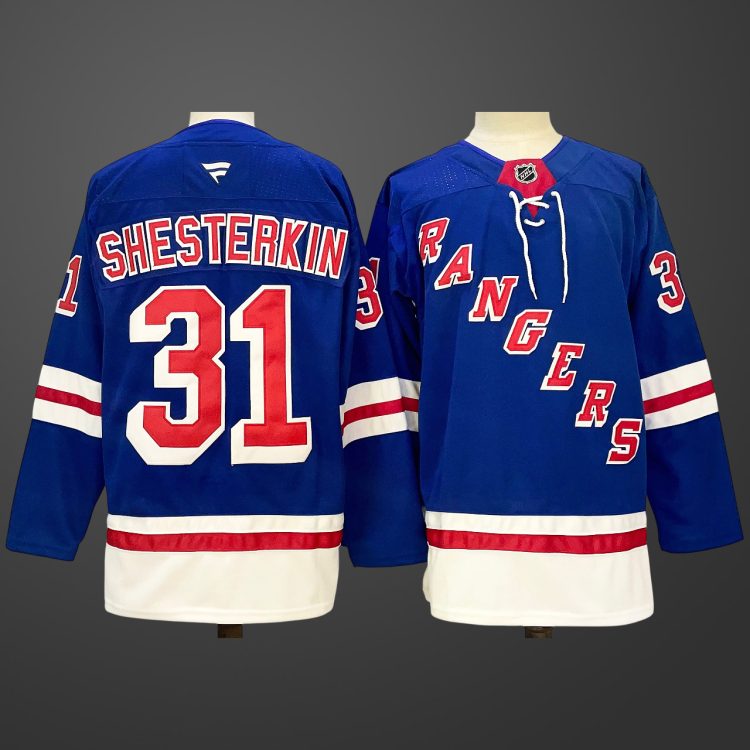 #31 Igor Shesterkin New York Rangers Jersey