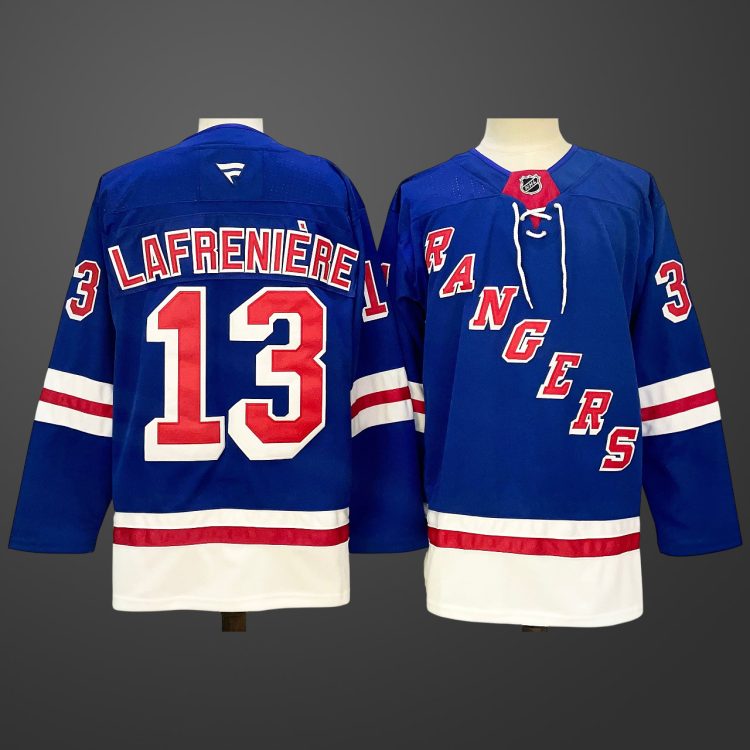 #13 Alexis Lafreniere New York Rangers Jersey