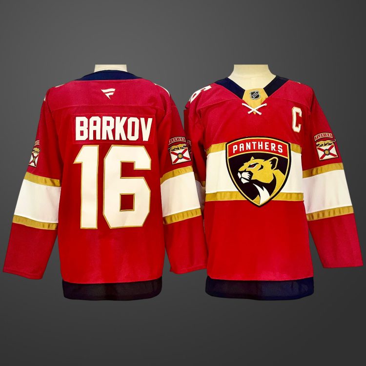#16 Aleksander Barkov Florida Panthers Jersey