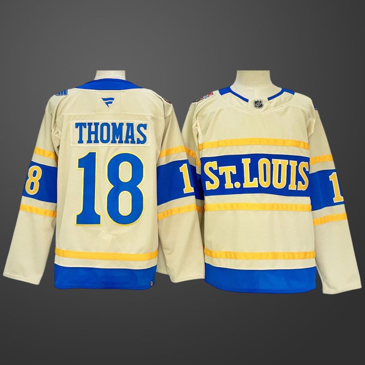 #18 Robert Thomas St. Louis Blues Jersey