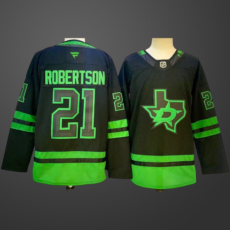 #21 Dallas Stars Jason Robertson Jersey