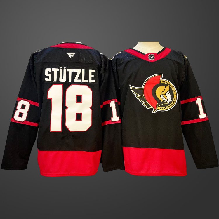 #18 Tim Stutzle Ottawa Senators Jersey