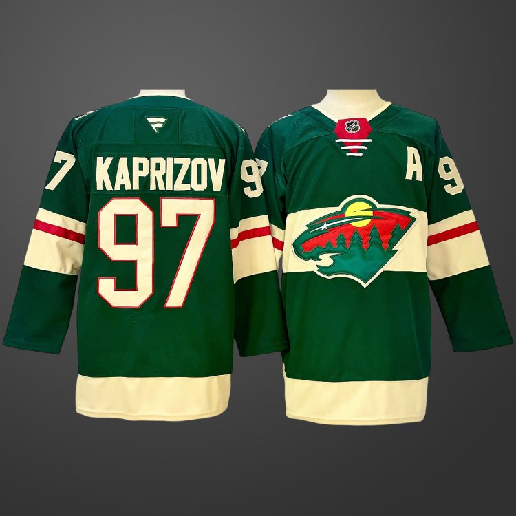 #97 Kirill Kaprizov Minnesota Wild Jersey