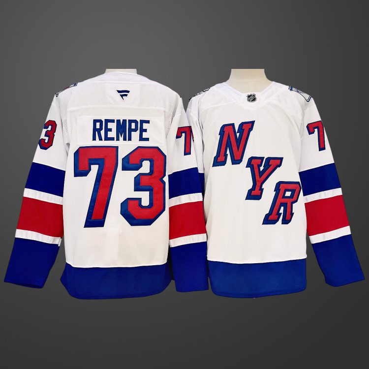 #73 Matt Rempe New York Rangers Jersey