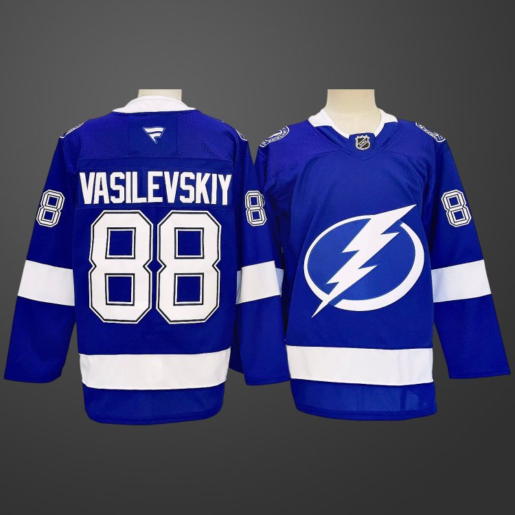 #88 Andrei Vasilevskiy Tampa Bay Lightning Jersey