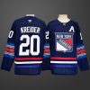 #20 Chris Kreider New York Rangers Jersey