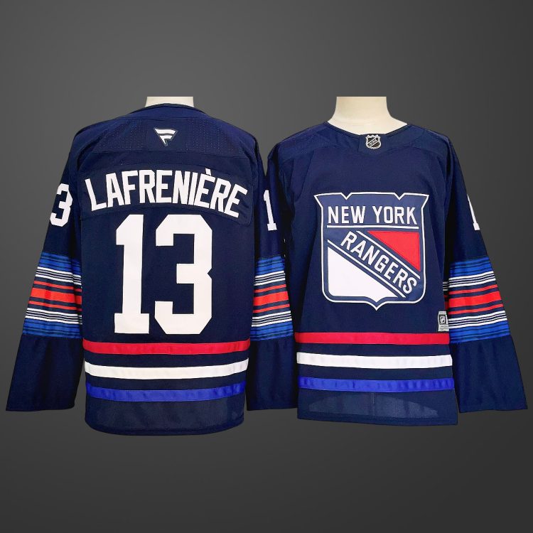 #13 Alexis LAFRENIERE New York Rangers Jersey