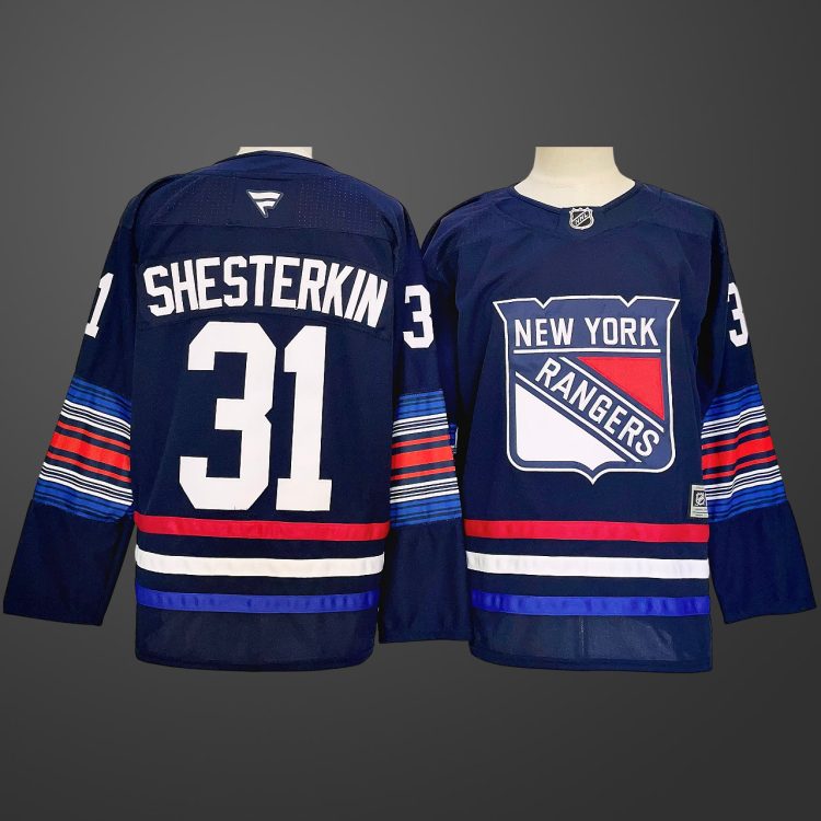 #31 Igor Shesterkin New York Rangers Jersey