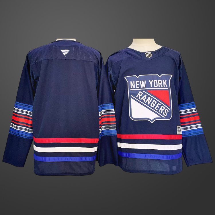 New York Rangers Team Blank Jersey
