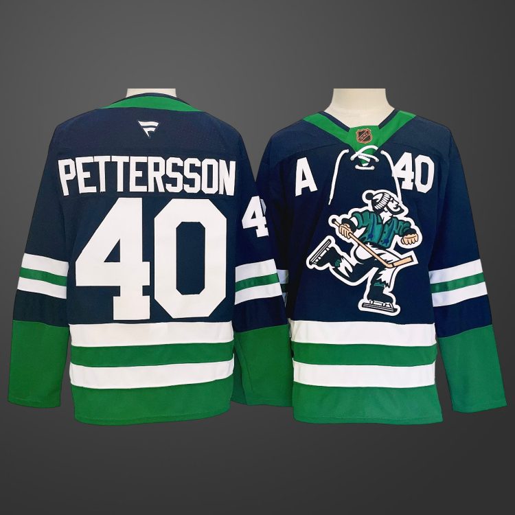 #40 Elias Pettersson Vancouver Canucks Jersey