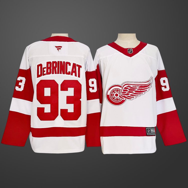 #93 Alex DeBrincat Detroit Red Wings Jersey