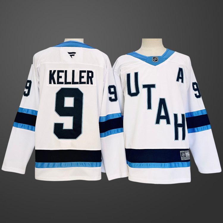#9 Clayton Keller Utah Hockey Club Jersey