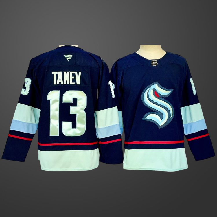 Seattle Kraken #13 Brandon Tanev Jersey