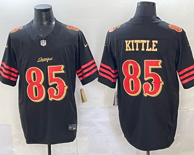 Men San Francisco 49ers Rivalries Jersey - Stitched #85 George Kittle S-3XL available