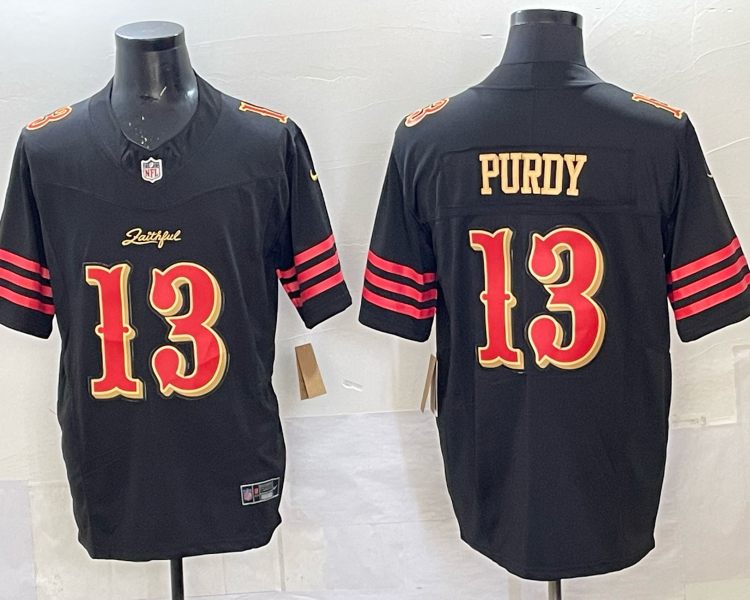 Men San Francisco 49ers Rivalries Jersey - Stitched #13 Brock Purdy S-3XL available
