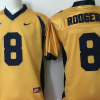 California Golden Bears YELLOW #8 Stitched Jersey