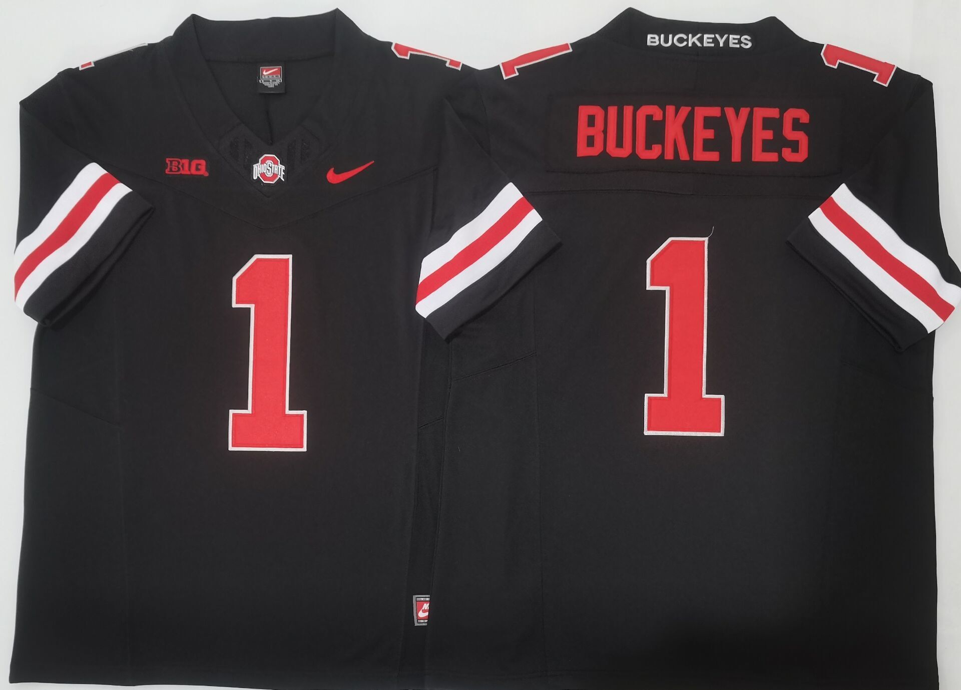 Ohio State Buckeyes Black #1 BUCKEYES-2