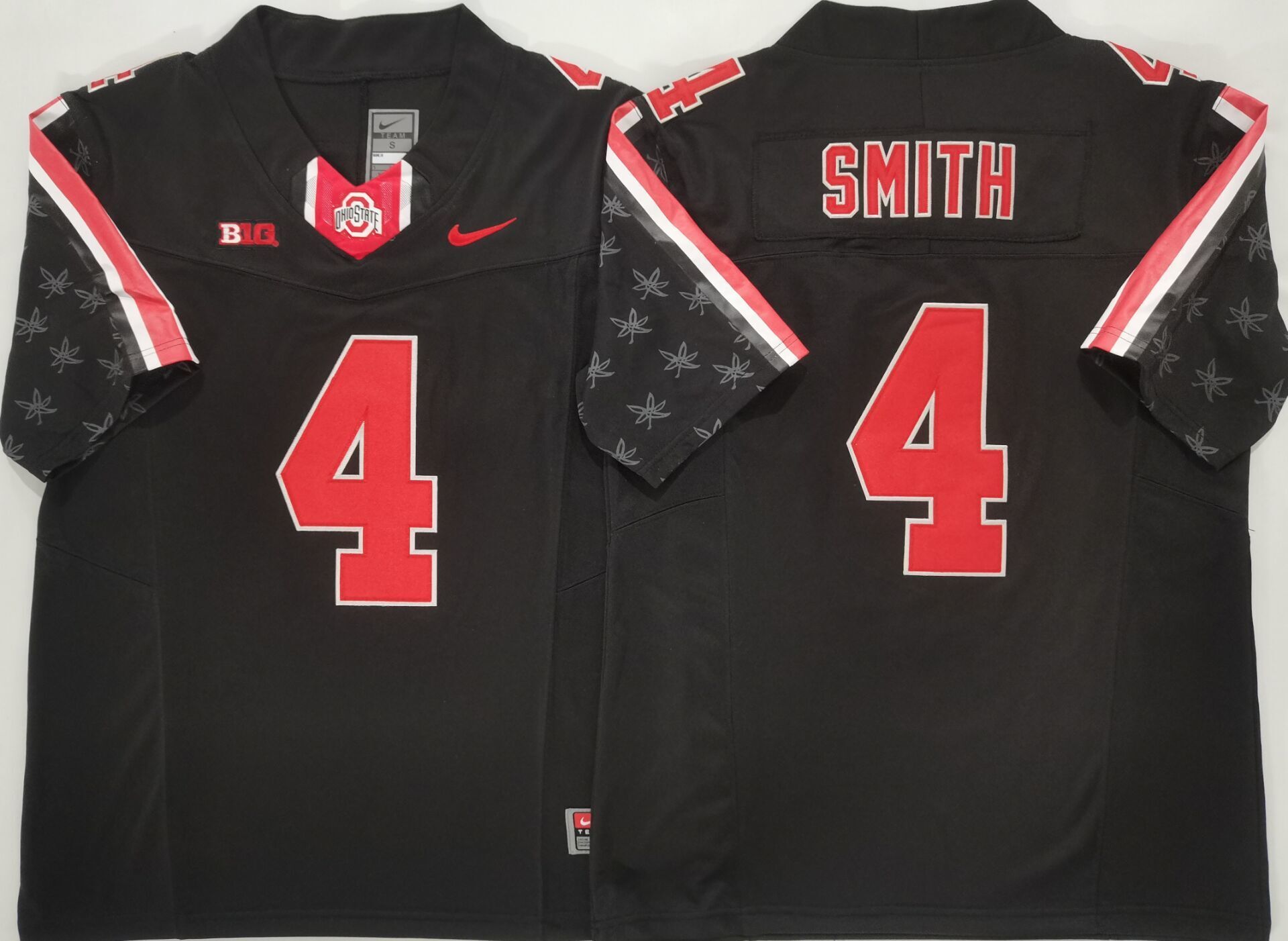 Ohio State Buckeyes Black #4 SMITH