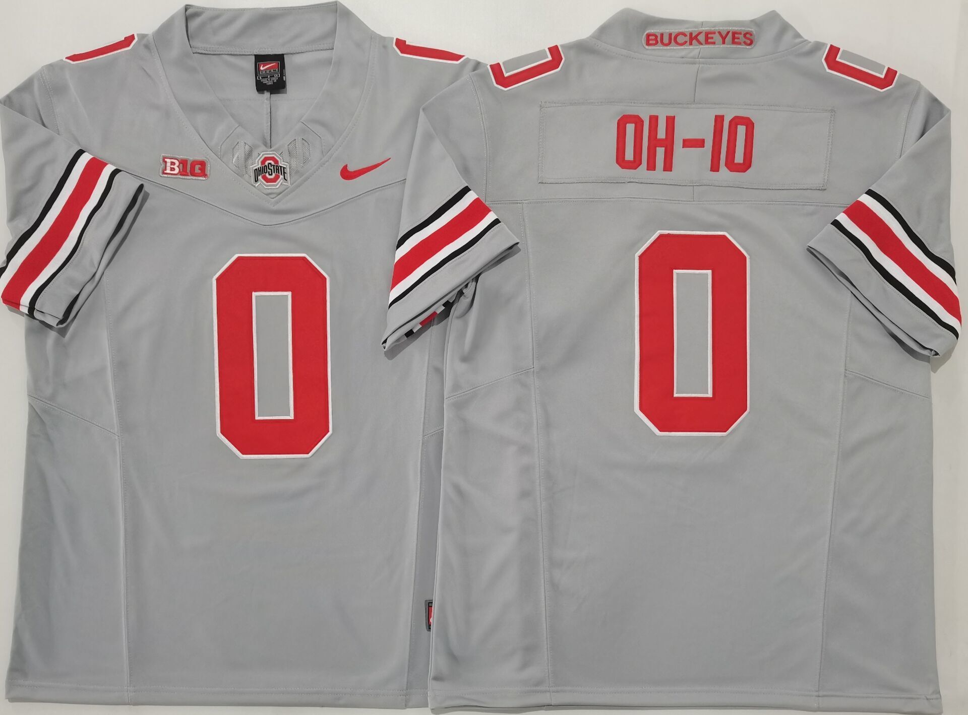Ohio State Buckeyes GRAY #0 OH-IO-2
