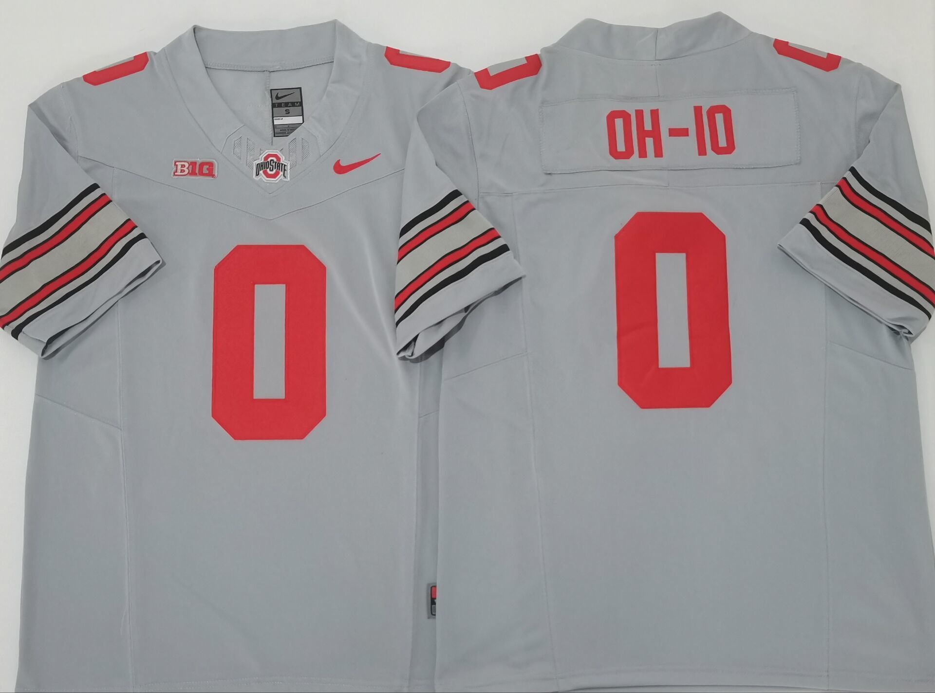 Ohio State Buckeyes GRAY #0 OH-IO