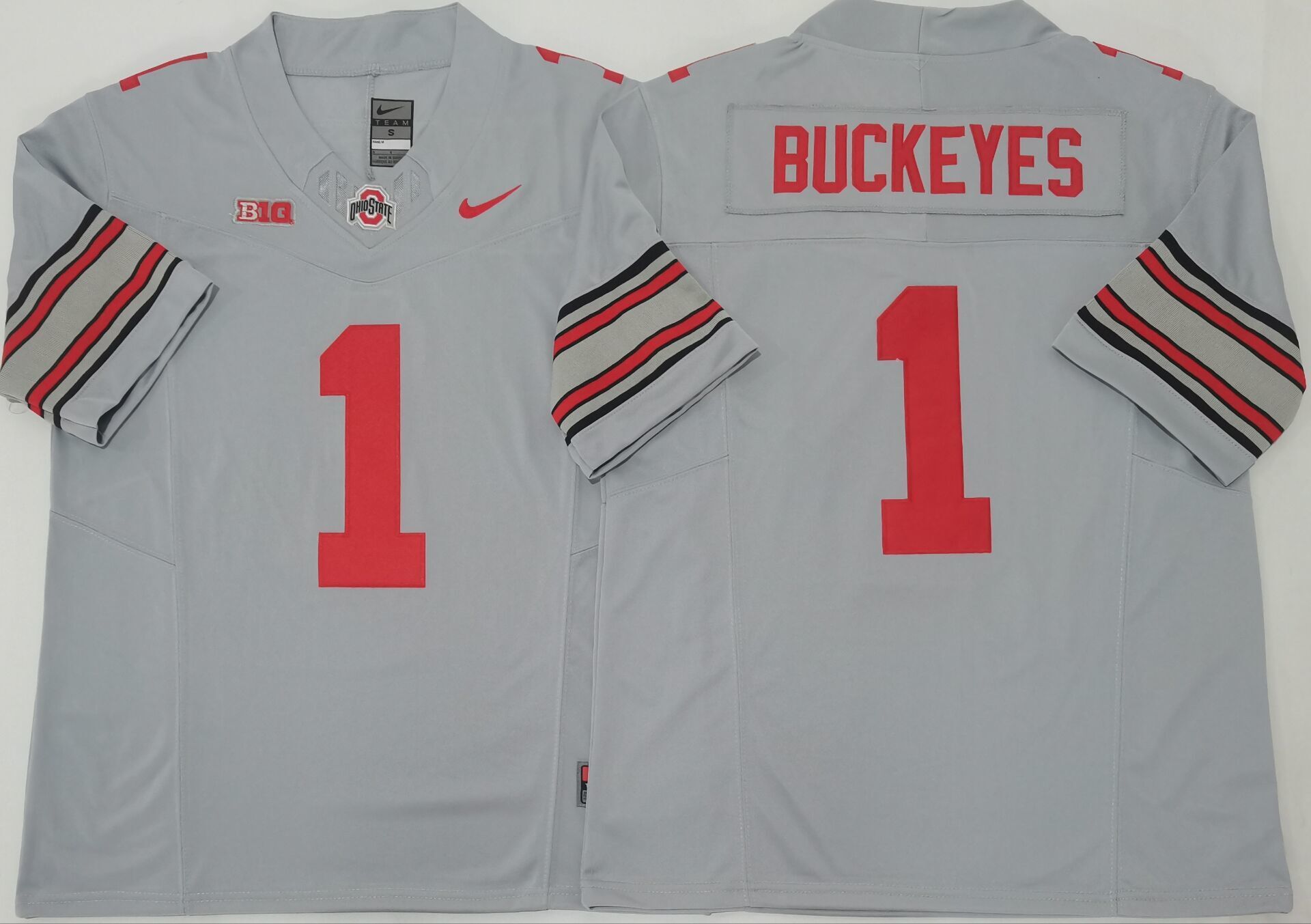 Ohio State Buckeyes GRAY #1 BUCKEYES