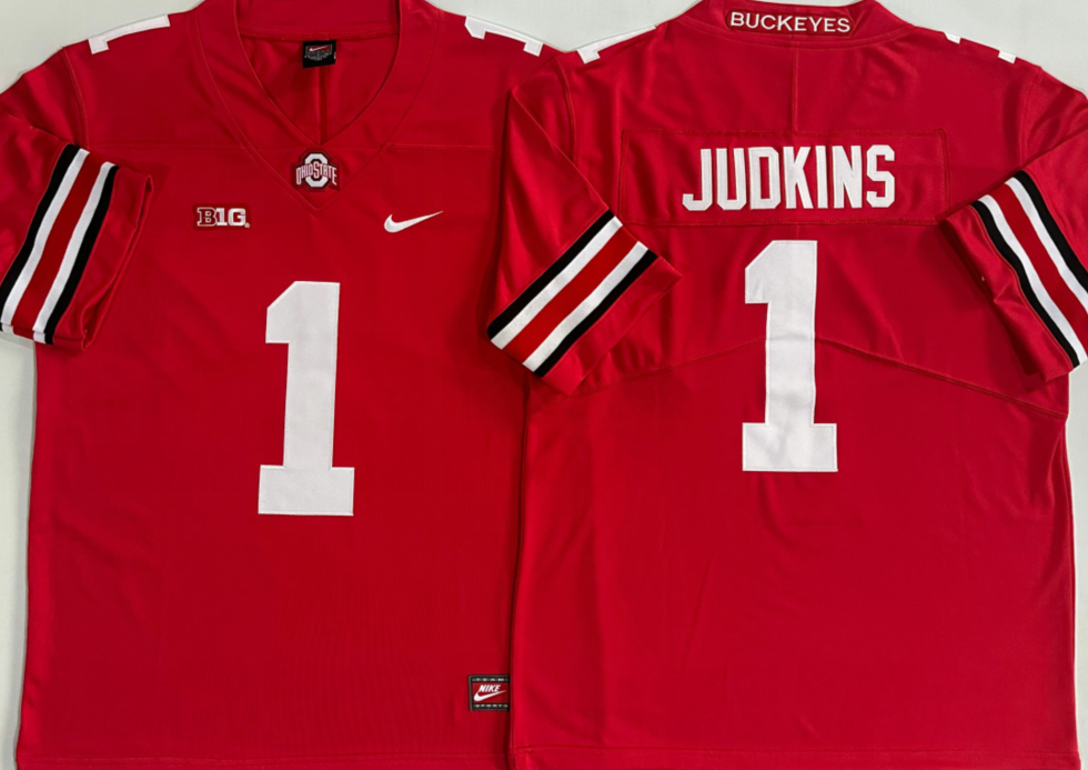 Ohio State Buckeyes Red #1 JUDKINS