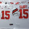 Ohio State Buckeyes White #15 ELLIOTT Stitched Jersey