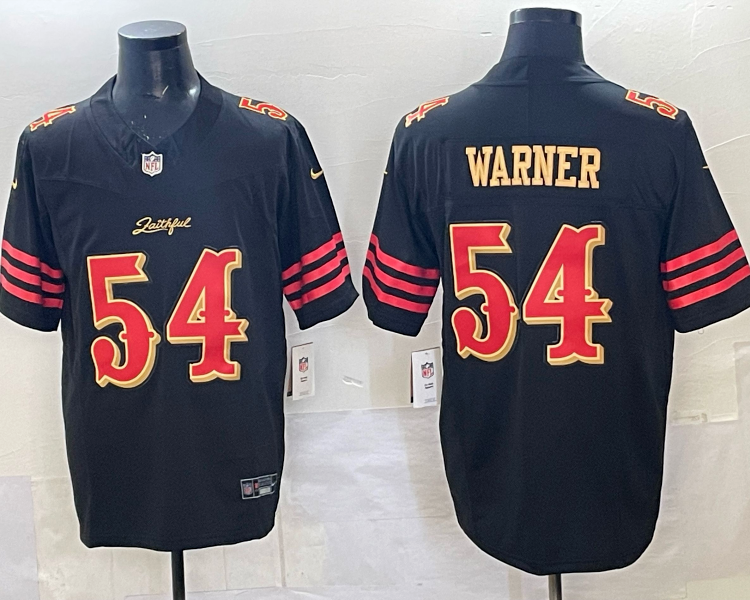 Men San Francisco 49ers Rivalries Jersey - Stitched #54 Fred Warner S-3XL available
