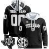 unisex custom texas A&M aggies hoodie all stitched