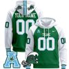 unisex custom tulane green wave hoodie all stitched