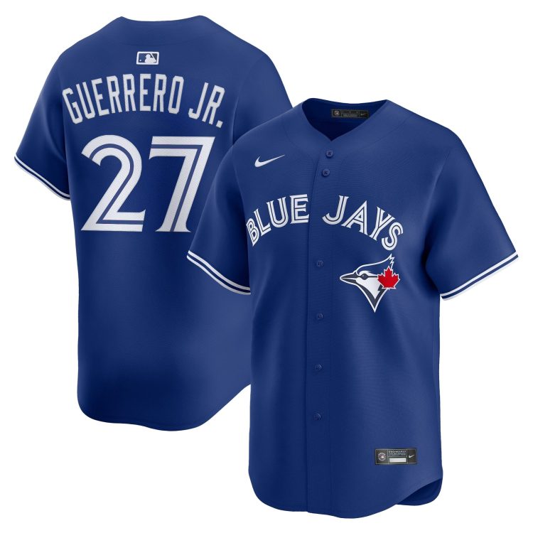 Men's Toronto Blue Jays Vladimir Guerrero Jr. #27 Blue Baseball Jersey