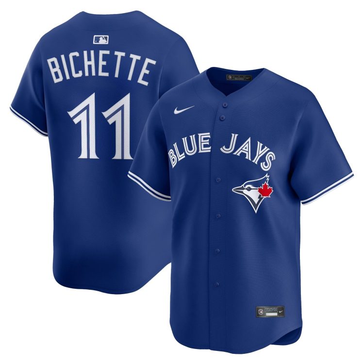 Men's Toronto Blue Jays Bo Bichette #11 Blue Baseball Jersey