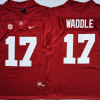 Alabama Crimson Tide Red #17 WADDLE Stitched Jersey