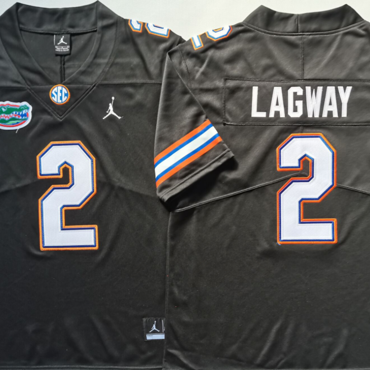 Florida Gators Black #2 LAGWAY Stitched Jersey