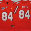 Florida Gators Orange #84 PITTS Stitched Jersey