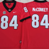 Georgia Bulldogs Red #84 McCONKEY Stitched Jersey