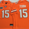 Jordan Florida Gators Orange #15 TEBOW Stitched Jersey