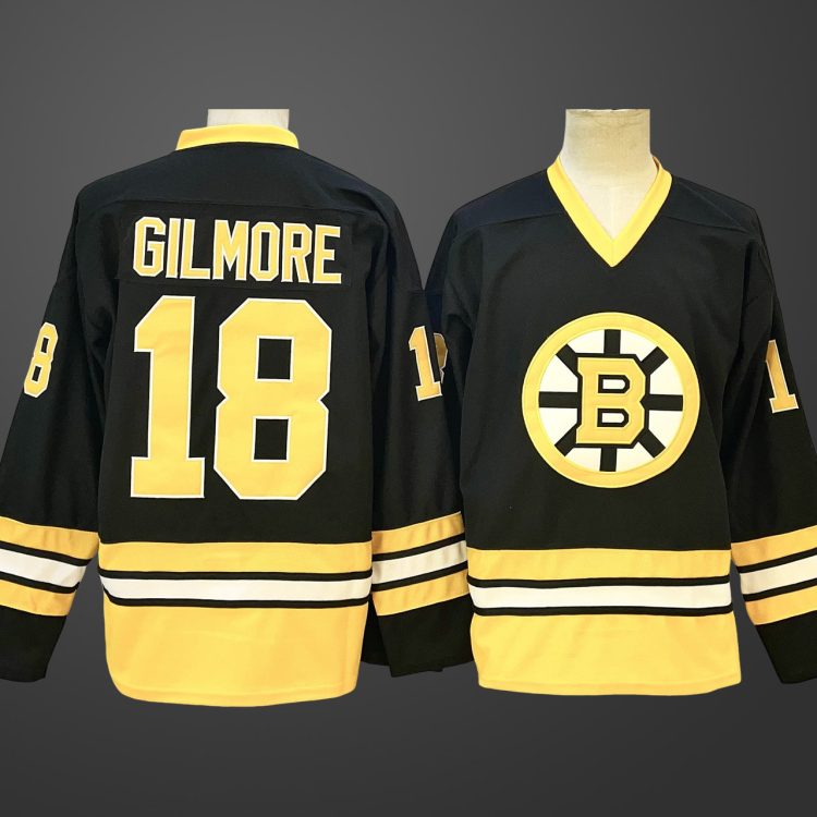 Men's Boston Bruins #18 Gilmore Jersey