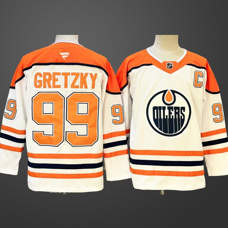 Men's Edmonton Oilers  #99 Wayne Gretzky NHL Jersey