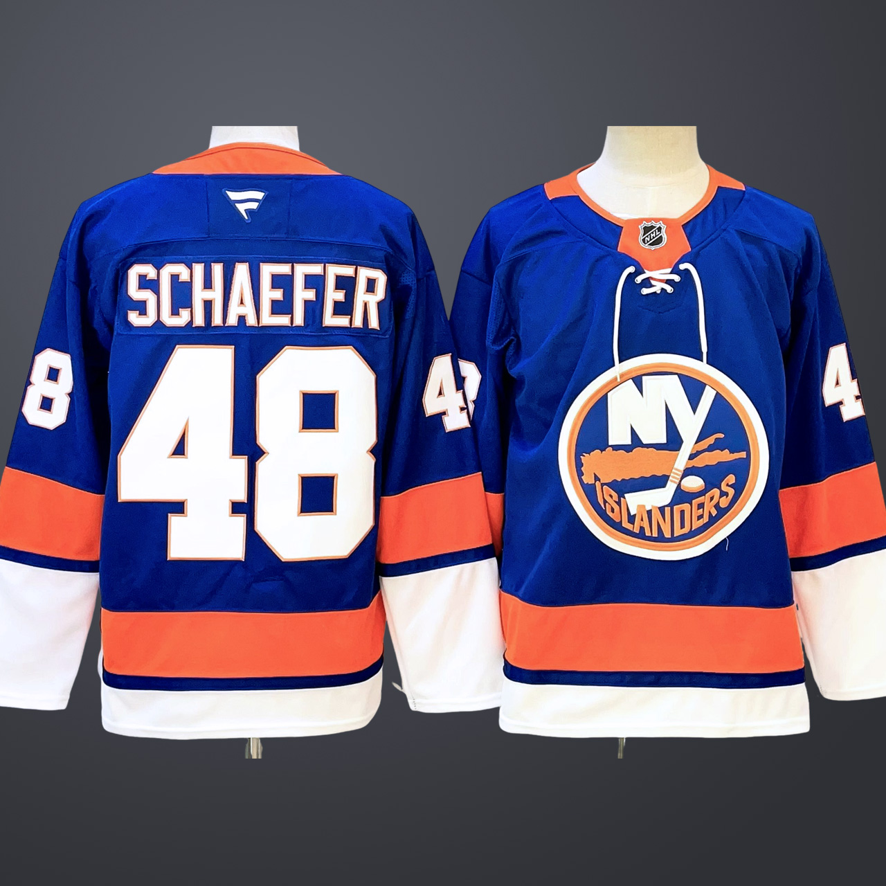 Men's New York Islanders #48 Matthew Schaefer Fanatics Royal Home Breakaway Jerseys